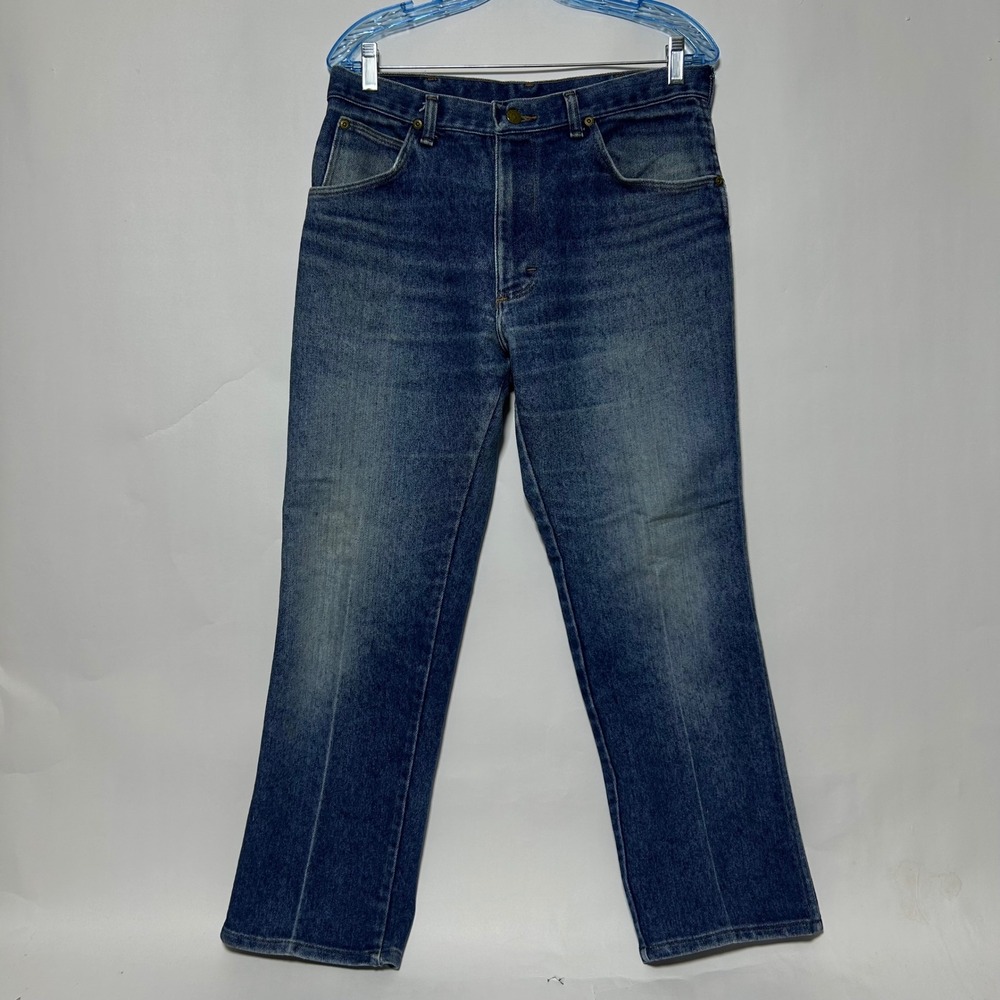 Vintage Sedgefield Jeans Mens 34x30 Blue Straight Leg Made‎ in USA SF703PW Denim